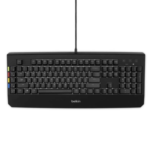 Belkin F1DN008KBD toetsenbord USB QWERTY Engels Zwart (F1DN008KBD)