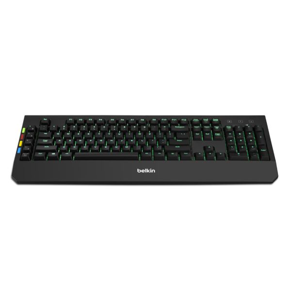 Belkin F1DN008KBD toetsenbord USB QWERTY Engels Zwart (F1DN008KBD)