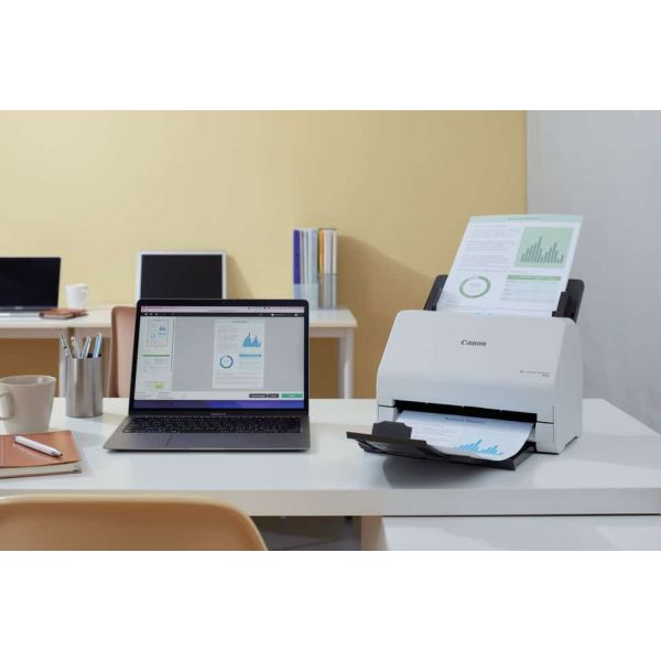 Canon imageFORMULA R30 Scanner met ADF + invoer voor losse vellen 600 x 600 DPI A4 Wit (6051C003)