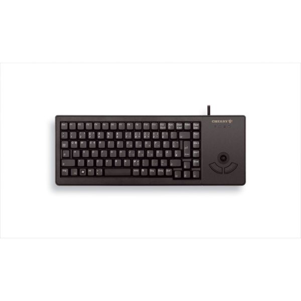 CHERRY XS Trackball toetsenbord Universeel USB QWERTY Amerikaans Engels Zwart (G84-5400LUMEU_2)