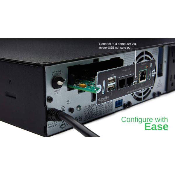APC AP9641 Smart-UPS Netwerk Management Card met omgevings bewaking (gen3) (AA964189)