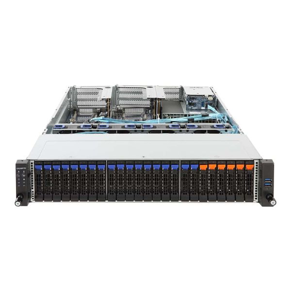 Gigabyte R281-Z91 Rack (2U) Zwart, Grijs (6NR281Z91MR-00)