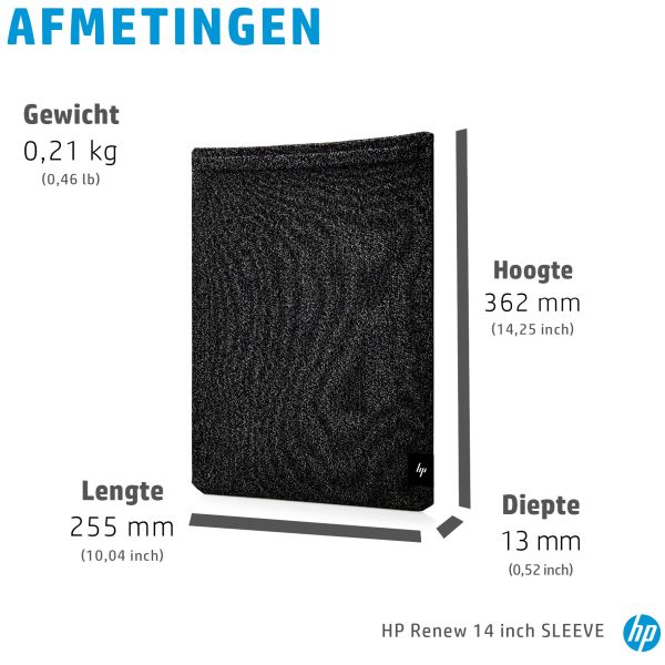 HP Renew 14 Laptop Sleeve (2E6V0AA)