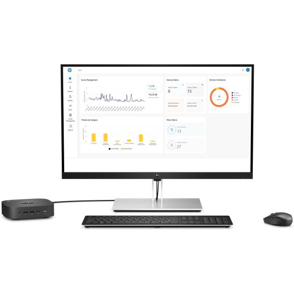 HP Chromebox G3 Intel® Core™ i7 i7-10610U 8 GB DDR4-SDRAM 128 GB SSD ChromeOS Mini PC Zwart (34D71EA#ABH)