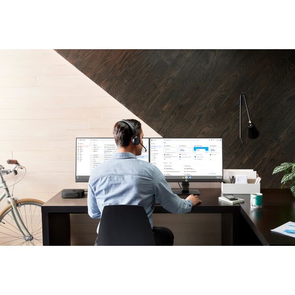 HP Chromebox G3 Intel® Core™ i7 i7-10610U 8 GB DDR4-SDRAM 128 GB SSD ChromeOS Mini PC Zwart (34D71EA#ABH)