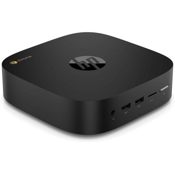HP Chromebox G2 Mini PC Intel® Core™ i5 i5-7300U 8 GB DDR4-SDRAM 64 GB SSD ChromeOS Zwart (4BC68EA#ABH)
