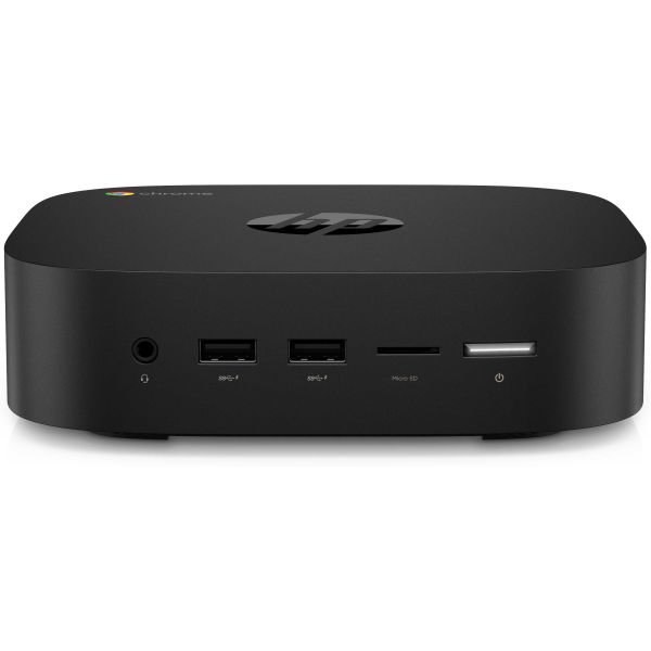 HP Chromebox G2 Mini PC Intel® Core™ i5 i5-7300U 8 GB DDR4-SDRAM 64 GB SSD ChromeOS Zwart (4BC68EA#ABH)