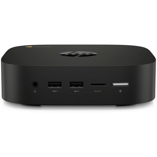 HP Chromebox G2 Intel® Core™ i5 i5-7300U 8 GB DDR4-SDRAM 64 GB SSD ChromeOS Mini PC Zwart (4BC68EA#ABH)