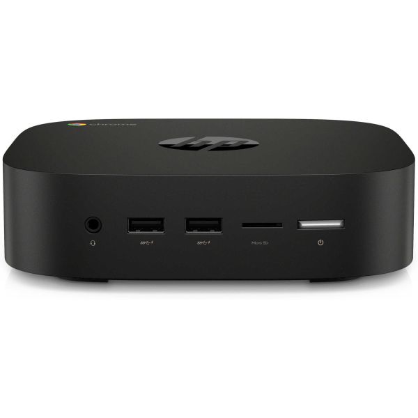 HP Chromebox G2 Intel® Core™ i7 i7-8650U 16 GB DDR4-SDRAM 64 GB SSD ChromeOS Mini PC Zwart (4LT52EA#ABH)