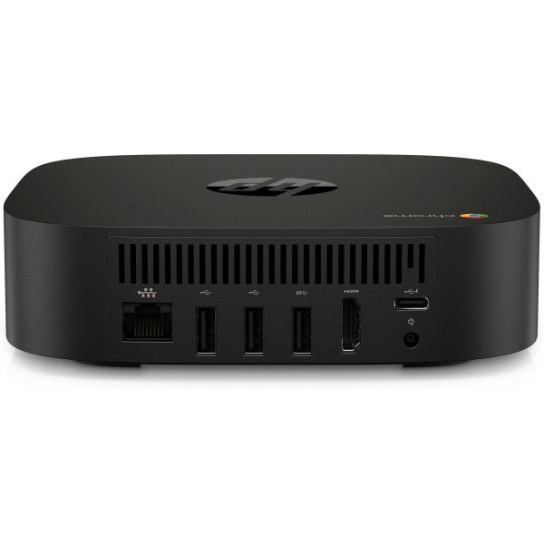 HP Chromebox G2 Intel® Core™ i7 i7-8650U 16 GB DDR4-SDRAM 64 GB SSD ChromeOS Mini PC Zwart (4LT52EA#ABH)