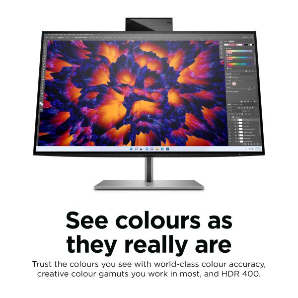 HP Z24m G3 computer monitor 60,5 cm (23.8") 2560 x 1440 Pixels Quad HD Zilver (4Q8N4AA)