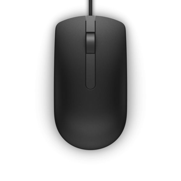DELL MS116 muis Kantoor Ambidextrous USB Type-A Optisch 1000 DPI (JCYP0)
