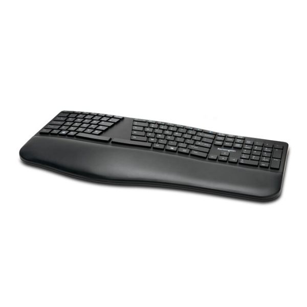 Kensington ProFit Ergo Wrlss toetsenbord RF draadloos + USB QWERTY Frans Zwart (K75401FR)