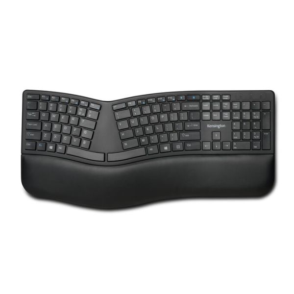 Kensington ProFit Ergo Wrlss toetsenbord RF draadloos + USB QWERTY Frans Zwart (K75401FR)