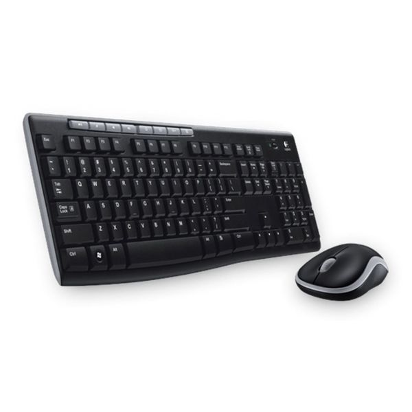 Logitech Wireless Combo MK270 toetsenbord Inclusief muis RF Draadloos Hebreeuws Zwart (920-004522)