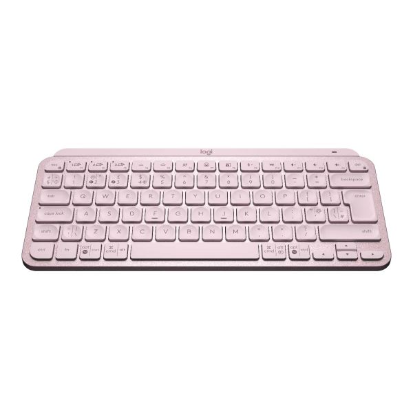 Logitech MX Keys Mini toetsenbord RF-draadloos + Bluetooth QWERTY Engels Roze (920-010497)  Logitech MX Keys Mini toetsenbord RF-draadloos + Bluetooth QWERTY Engels Roze (920-010497)