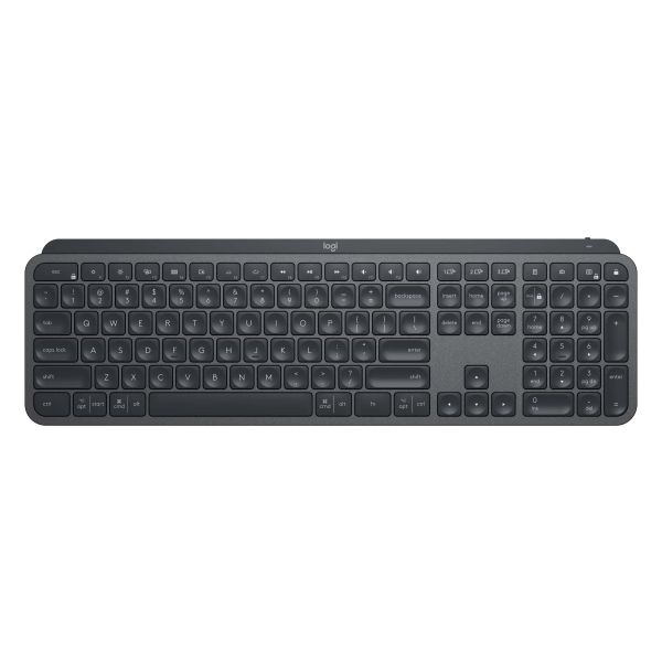 Logitech MX Keys toetsenbord RF-draadloos + Bluetooth Portugees Grafiet (920-010811)