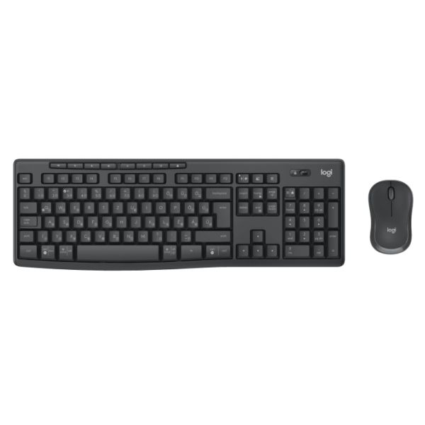 Logitech MK370 Combo for Business toetsenbord Inclusief muis RF-draadloos + Bluetooth QWERTY Portugees Grafiet (920-012070)