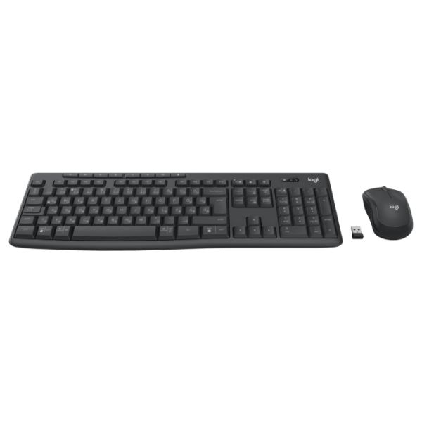Logitech MK370 Combo for Business toetsenbord Inclusief muis RF-draadloos + Bluetooth QWERTY Hebreeuws Grafiet (920-012076)