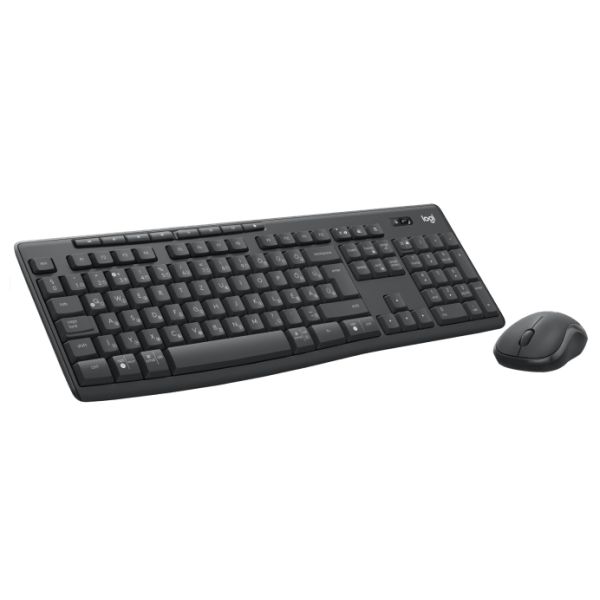 Logitech MK370 Combo for Business toetsenbord Inclusief muis RF-draadloos + Bluetooth QWERTY Hebreeuws Grafiet (920-012076)