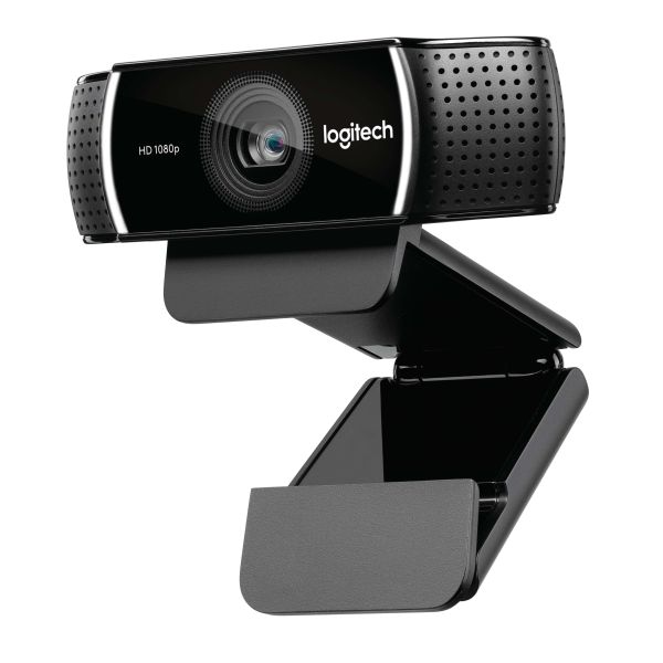 Logitech C922 webcam 1920 x 1080 Pixels USB Zwart (960-001181)