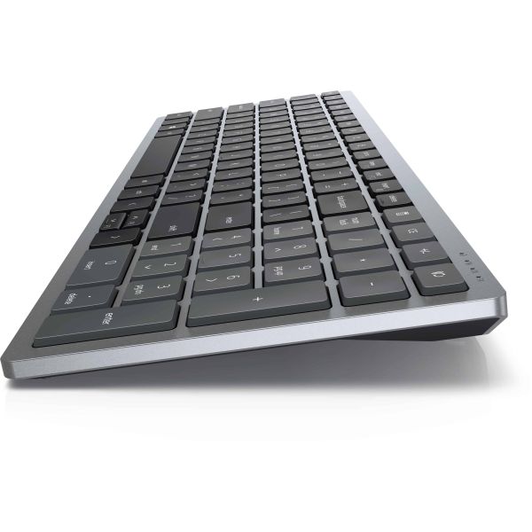 DELL KB740 toetsenbord RF-draadloos + Bluetooth QWERTY US International Grijs, Zwart (KB740-GY-R-INT)