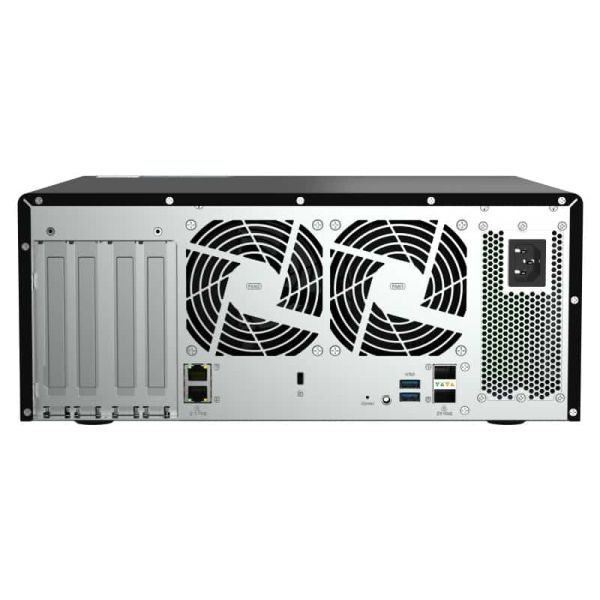 QNAP TS-h1290FX NAS Tower Ethernet LAN Zwart 7302P (TSH1290FX7302P128G)