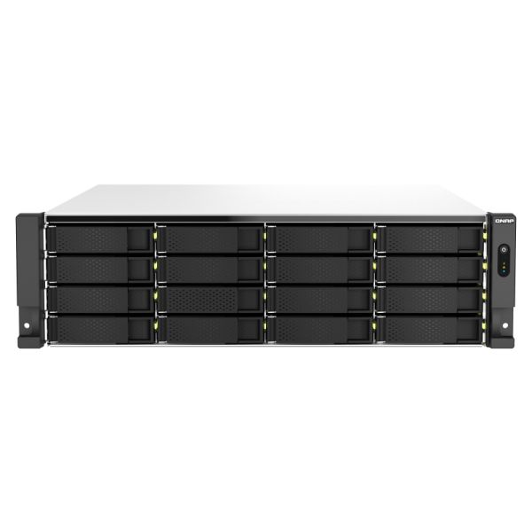 QNAP TS-h2287XU-RP NAS Rack (3U) Ethernet LAN Zwart, Wit E-2336 (TSH2287XURPE233632G)