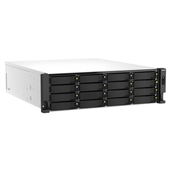 QNAP TS-h2287XU-RP NAS Rack (3U) Ethernet LAN Zwart, Wit E-2336 (TSH2287XURPE233632G)