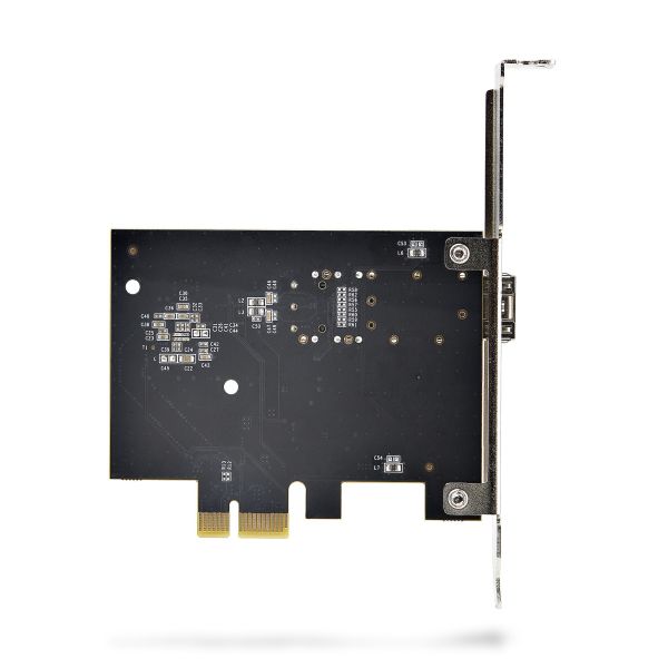 StarTech.com 1-Port GbE SFP Netwerkkaart, PCIe 2.1 x1, Intel I210-IS, 1GbE Controller, 1000BASE Koper/Glasvezel, Single-Port Gigabit Ethernet NIC, Desktop/Server Backplanes, Windows en Linux Compatibel (P011GI-NETWORK-CARD)