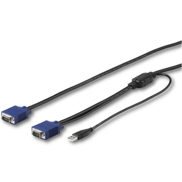 StarTech.com 4,5 m USB KVM kabel voor rackmonteerbare consoles (RKCONSUV15) StarTech.com 4,5 m USB KVM kabel voor rackmonteerbare consoles (RKCONSUV15)