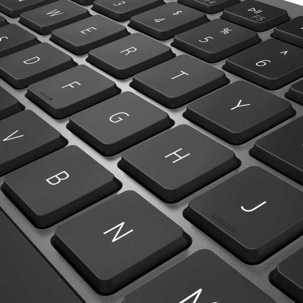 DELL Draadloze toetsenbord en muis voor meerdere apparaten - KM7120W - VS internationaal (QWERTY) (KM7120W-GY-INT)