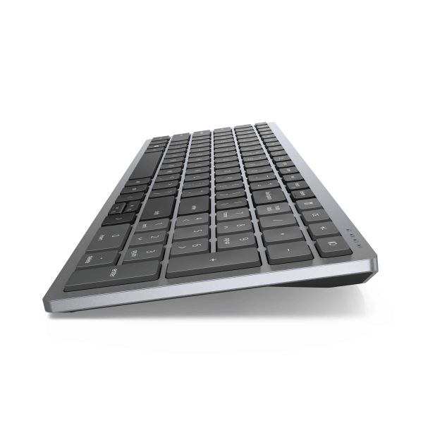 DELL KM7120W toetsenbord Inclusief muis RF-draadloos + Bluetooth QWERTY Grijs, Titanium (KM7120W-GY-UK)