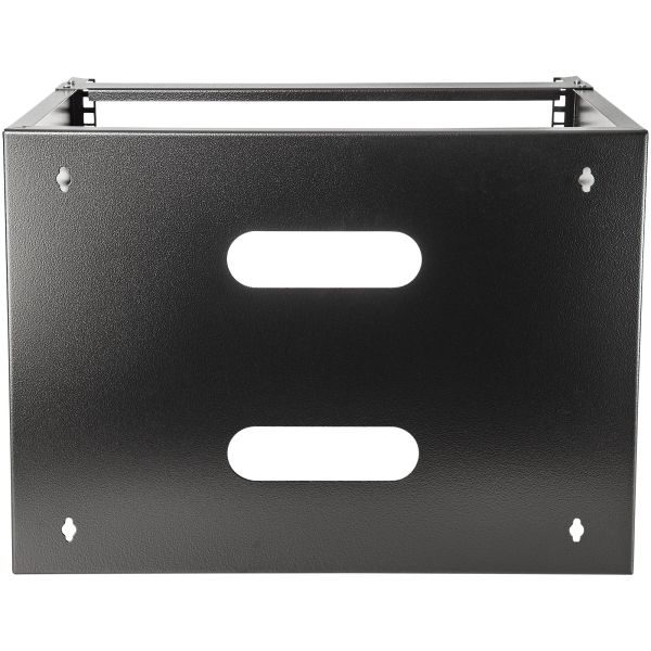 StarTech.com Wand monteerbaar rack voor 12"/30 cm apparatuur wandkast massief staal 8U (WALLMOUNT8)