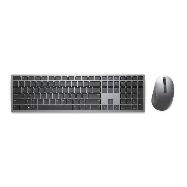 DELL Premier draadloos toetsenbord en muis voor meerdere apparaten - KM7321W - VS int'l (QWERTY) (KM7321WGY-INT) DELL Premier draadloos toetsenbord en muis voor meerdere apparaten - KM7321W - VS int'l (QWERTY) (KM7321WGY-INT)