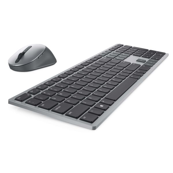 DELL Premier draadloos toetsenbord en muis voor meerdere apparaten - KM7321W - VS int'l (QWERTY) (KM7321WGY-INT)