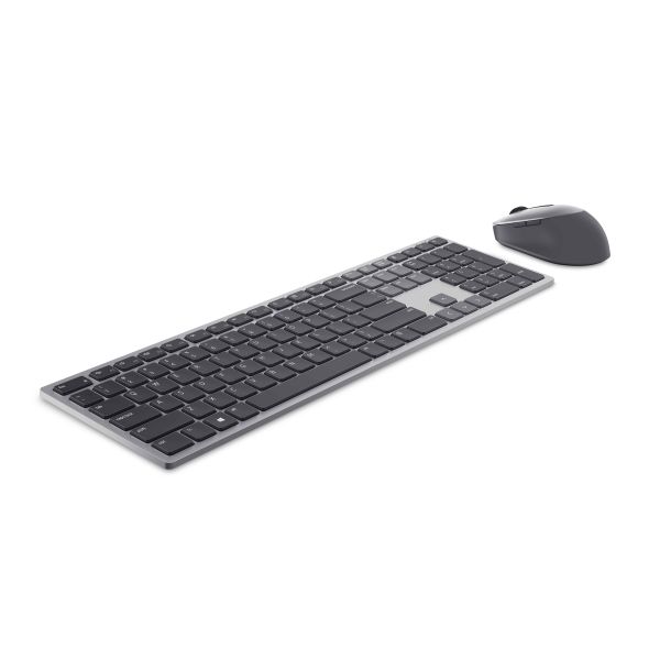 DELL Premier draadloos toetsenbord en muis voor meerdere apparaten - KM7321W - VS int'l (QWERTY) (KM7321WGY-INT)