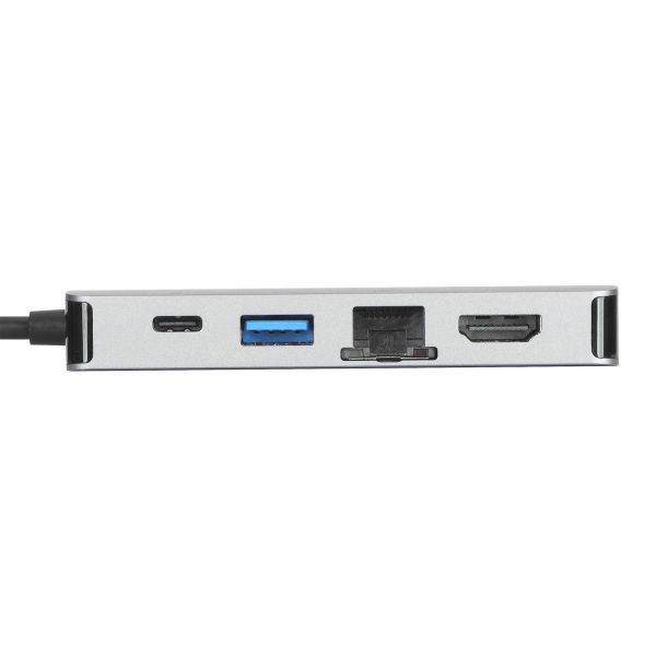 Targus DOCK419EU laptop dock & poortreplicator Bedraad USB 3.2 Gen 1 (3.1 Gen 1) Type-C Grijs (DOCK419EU)