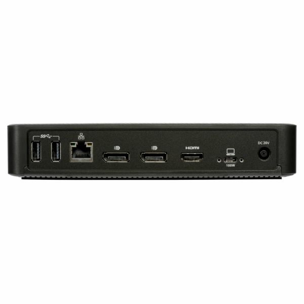 Targus DOCK460EUZ laptop dock & poortreplicator Bedraad USB4 Zwart (DOCK460EUZ)