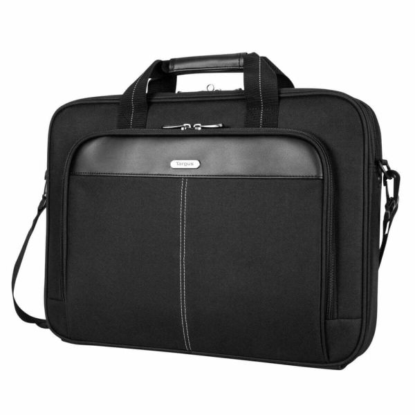 Targus TCT027GL laptoptas 39,6 cm (15.6") Aktetas Zwart (TCT027GL)