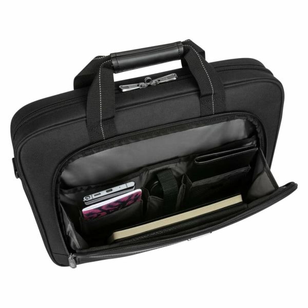 Targus TCT027GL laptoptas 39,6 cm (15.6") Aktetas Zwart (TCT027GL)