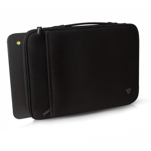 V7 CSE5H-BLK-9E laptoptas 29,5 cm (11.6") Opbergmap/sleeve Zwart (CSE5H-BLK-9E)