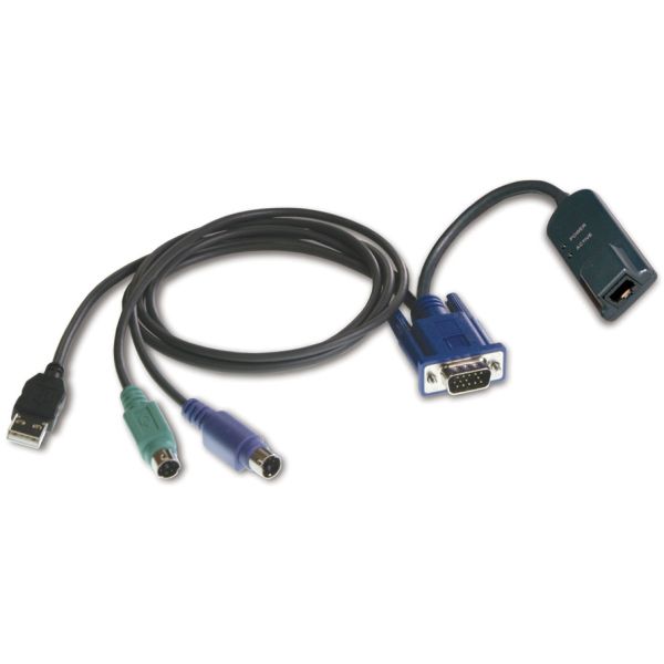 Vertiv Avocent DSAVIQ-PS2M toetsenbord-video-muis (kvm) kabel Zwart (DSAVIQ-PS2M)