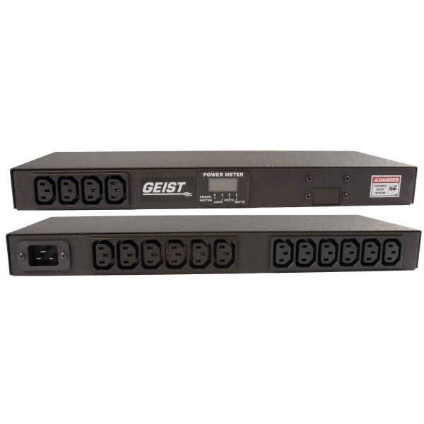 Vertiv Geist Metered energiedistributie 16 AC-uitgang(en) 1U Zwart (G1013)
