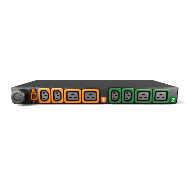 Vertiv Geist GI30077L energiedistributie 8 AC-uitgang(en) 1U Zwart (GI30077L)