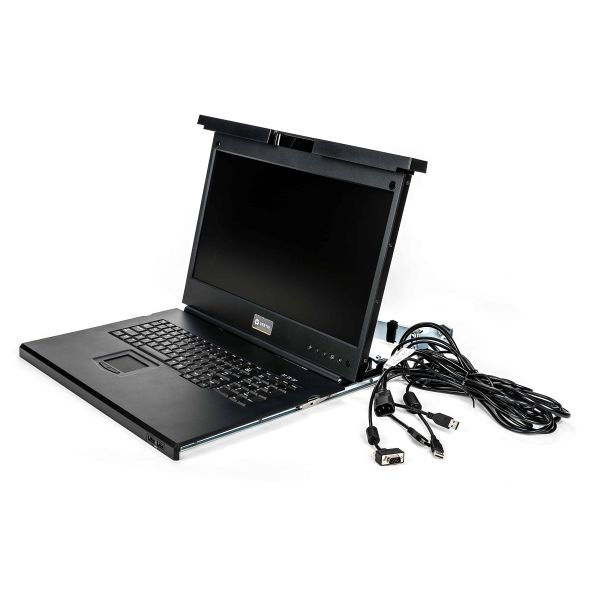 Vertiv Avocent 19" LCD Console, USB KB, 2USB PASS-US INTL ENG (LRA185KMM-001)