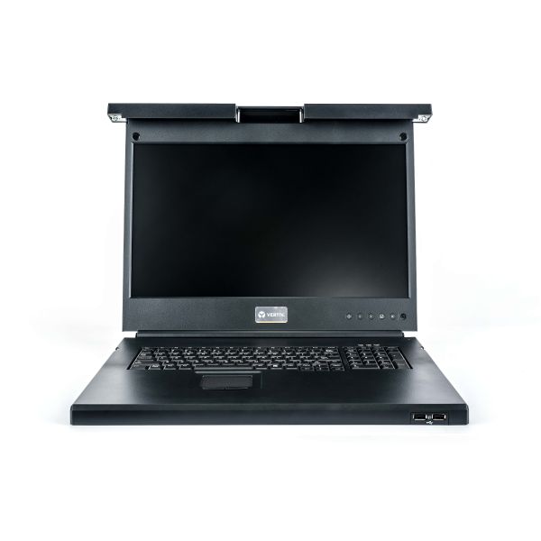 Vertiv Avocent 19”-LCD-console voor toegang tot lokale rack, USB KB, 2 USB PASS-FRA (LRA185KMM-204)