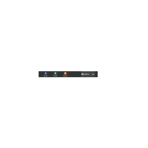 Vertiv U1076 energiedistributie 12 AC-uitgang(en) 1U Zwart (U1076)