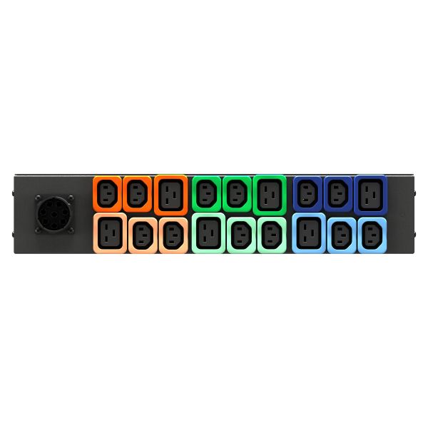 Vertiv UI30005L energiedistributie 18 AC-uitgang(en) 2U Zwart (UI30005L)