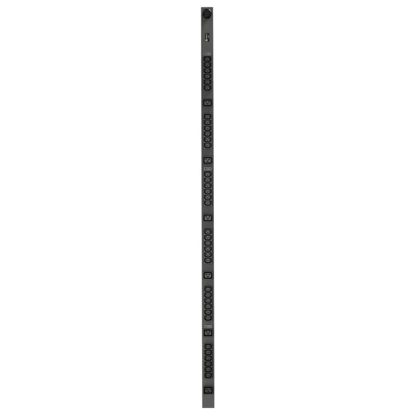 Vertiv Geist rPDU, basic, 0U, input IEC60309 230/400V 3x16A, outputs (36)C13 | (6)C19 energiedistributie 42 AC-uitgang(en) Zwart (VP7557)